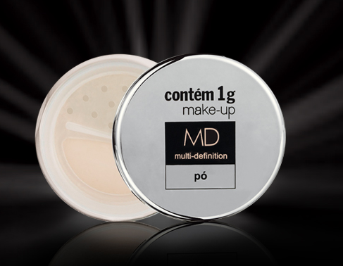 dicas de maquiagem para pele oleosa pó MD contém 1g