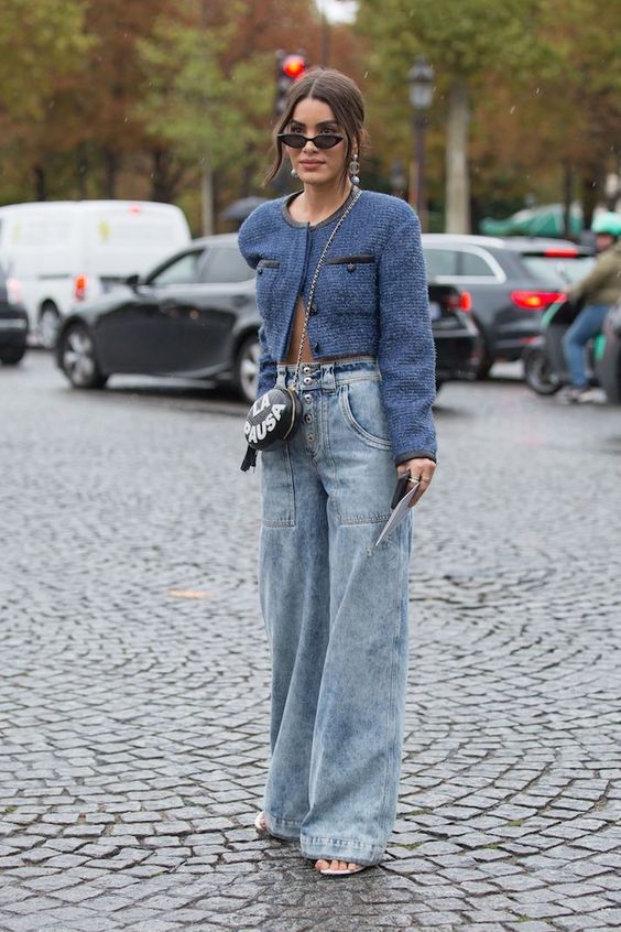 Pantalona jeans para se inspirar por Alessandra Faria